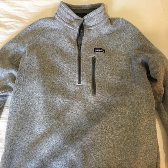 Patagonia Better Sweater Gray Quarter-zip - Picture 2 of 5